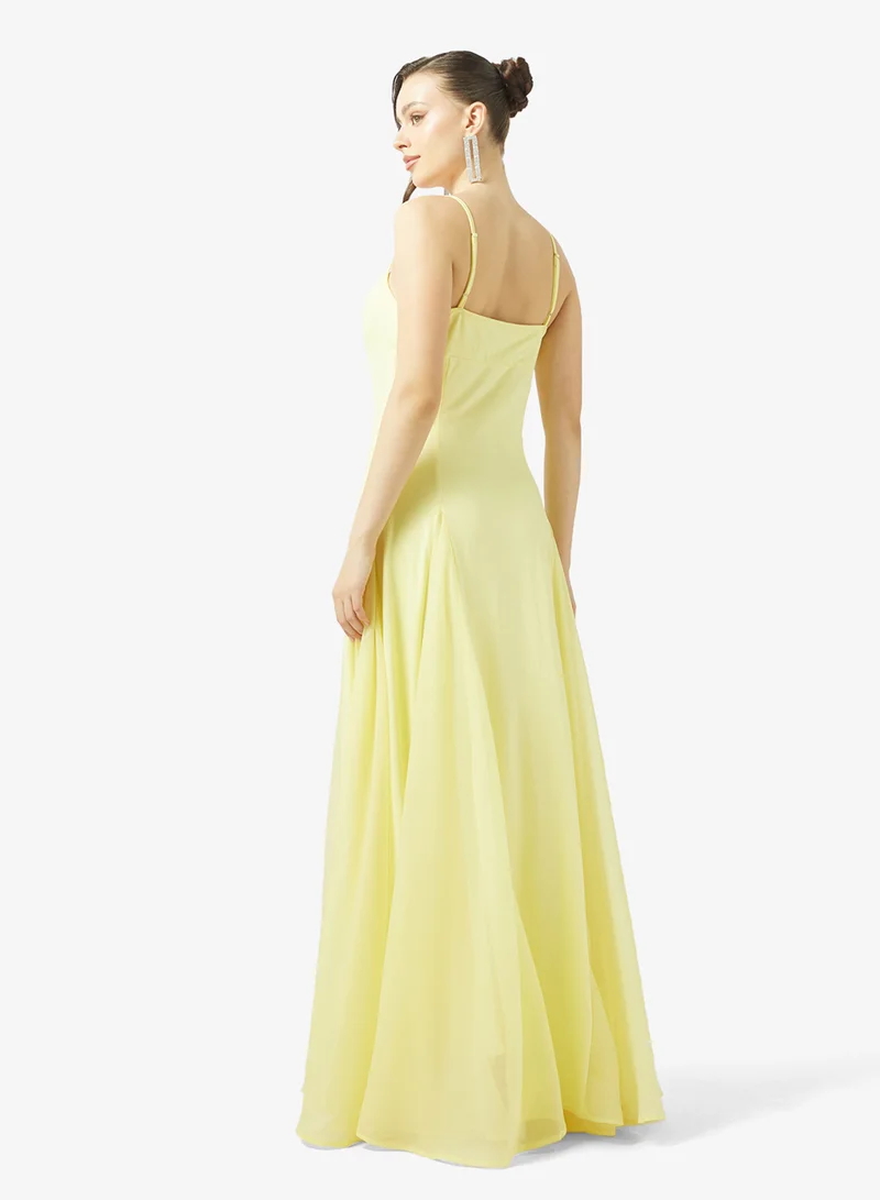 Ginger Strappy Corset Bodice Mermaid Dress